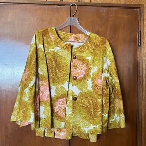 Floral Skirt Suit Set